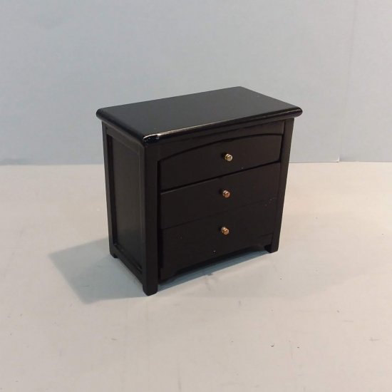 Chest/Night Stand - Black - Click Image to Close