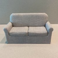 DA-21 Upholstered Sofa - Grey Linen
