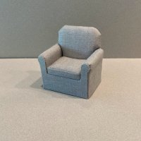 DA-20-Upholstered Chair - Grey Linen