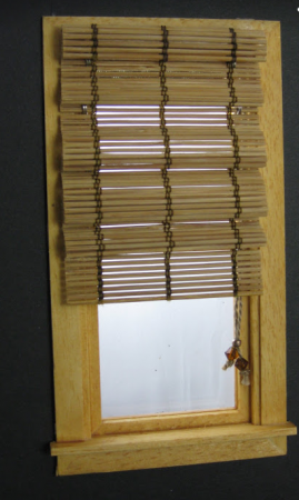 Bamboo Roman Shade - Window